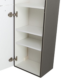 BelBagno Шкаф подвесной Due 40/150 оружейная сталь ручки Хром полированный – фотография-7